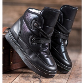 RTX WALK Lumisaappaat kristalleilla musta 1