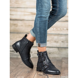 Cm Paris Saappaat, joissa soljet sininen 1