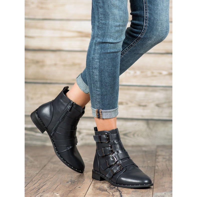 Cm Paris Saappaat, joissa soljet sininen 1