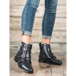 Cm Paris Saappaat, joissa soljet sininen 2