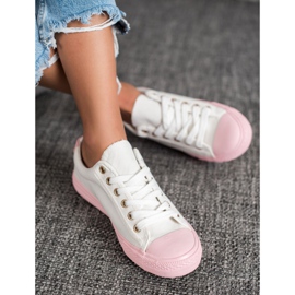 EXQUILY Värikkäät lenkkarit valkoinen 1