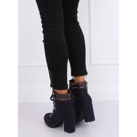 Tummansiniset puukengät 8992 Sininen laivastonsininen 1