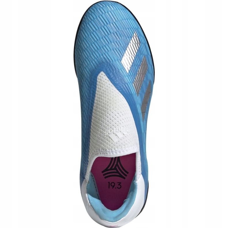 Adidas X 19.3 Ll Tf Jr EF9123 jalkapallokengät sininen sininen 1
