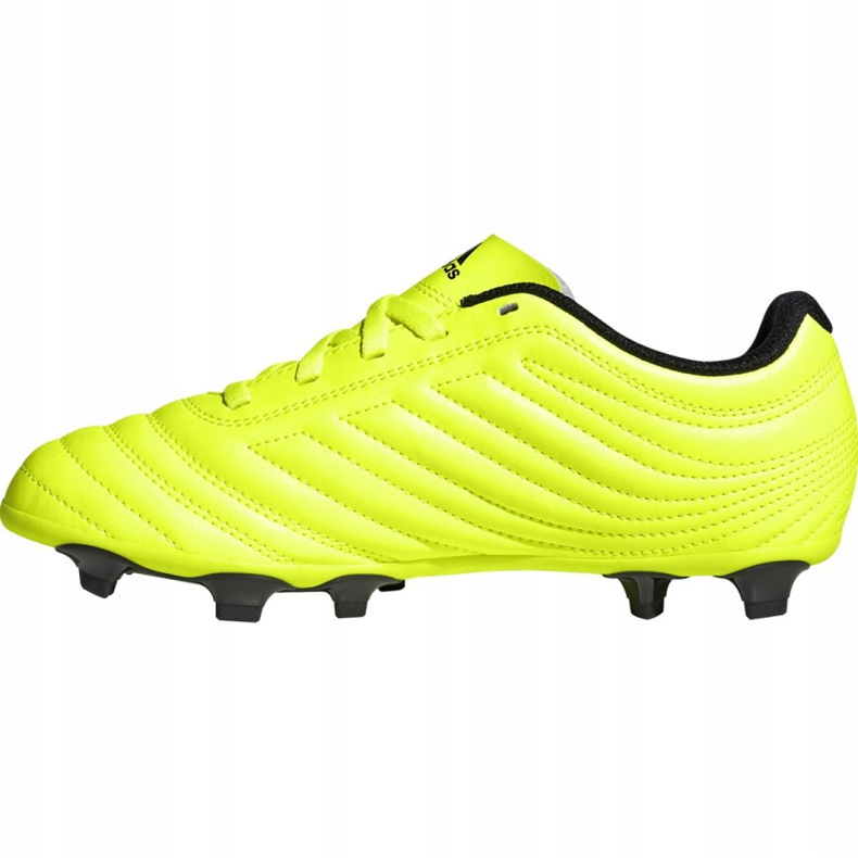Adidas Copa 19.4 Fg Jr F35461 jalkapallokengät keltainen keltainen 2