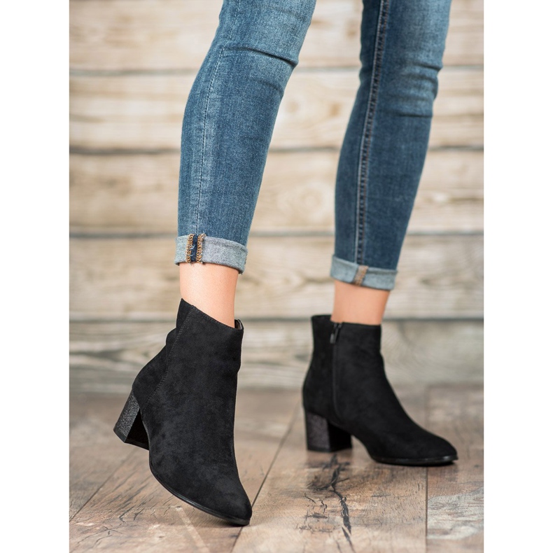 Filippo Klassiset mokkanahkakengät musta 1