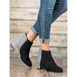 Filippo Tyylikkäät saappaat postauksessa musta harmaa 1