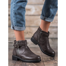 Abloom Harmaat Eco -nahkasaappaat 2