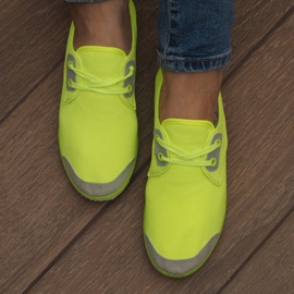 Lycra 1603 Keltaiset pitsitossut keltainen 1