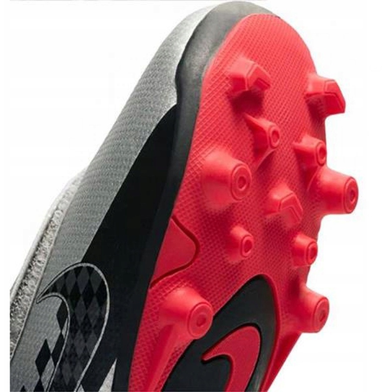 Nike Mercurial Vapor 13 Club Neymar Mg PS (V) Jr AT8164-006 jalkapallokengät musta harmaa 1
