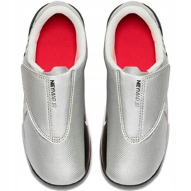 Nike Mercurial Vapor 13 Club Neymar Mg PS (V) Jr AT8164-006 jalkapallokengät musta harmaa 2