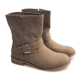 Saszki Czacha Boots 8991 Khaki monivärinen vihreä 1