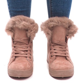 Lämmin lenkkarit AB-14 vaaleanpunainen 2 Lämmin lenkkarit AB-14 vaaleanpunainen 2