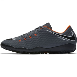 Nike Hypervenom PhantomX 3 jalkapallokengät harmaa harmaa 1