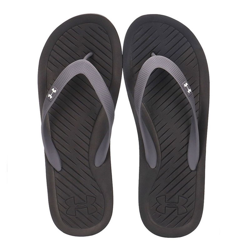 Under Armour AtlanticDune M 1252506-004 -tossut musta harmaa 1