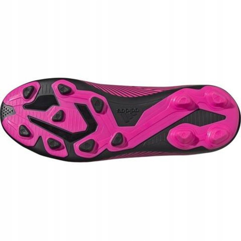 Adidas Nemeziz 19.4 FxG Jr F99949 jalkapallokengät vaaleanpunainen vaaleanpunainen 1