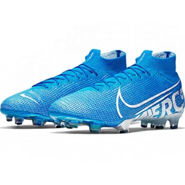 Nike Mercurial Superfly 7 Elite Fg M AQ4174-414 jalkapallokengät sininen sininen 2