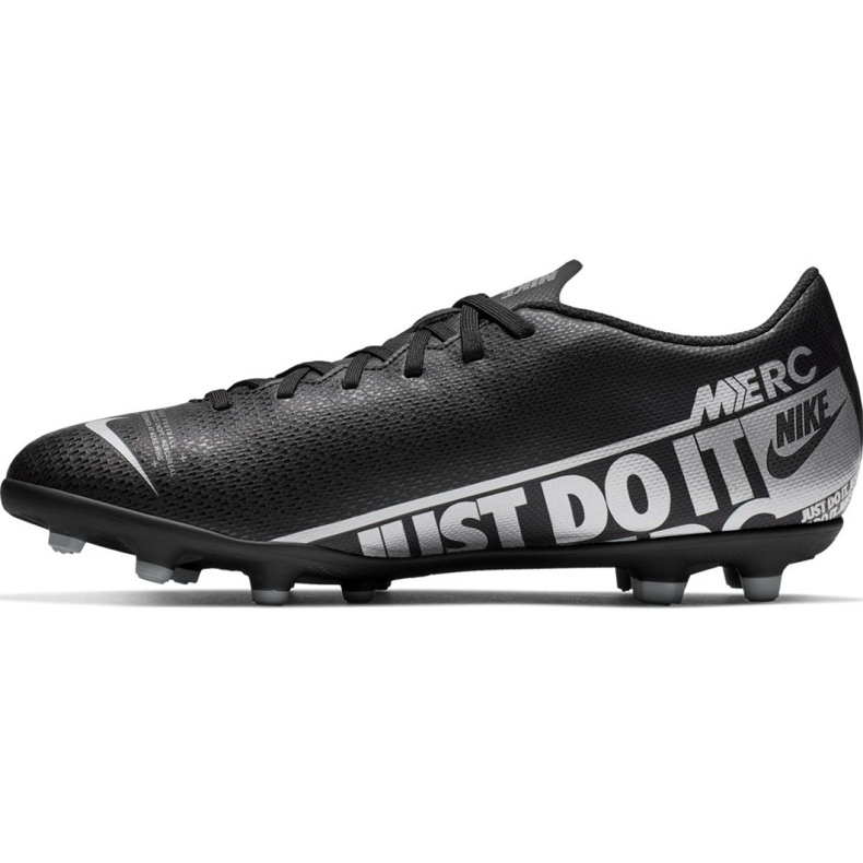Nike Mercurial Vapor 13 Club FG / MG M AT7968-001 jalkapallokengät musta musta 2