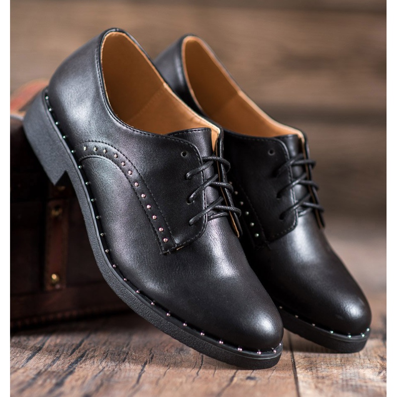 Danic Kengät, joissa on kuutiometriä zirkonia musta 1