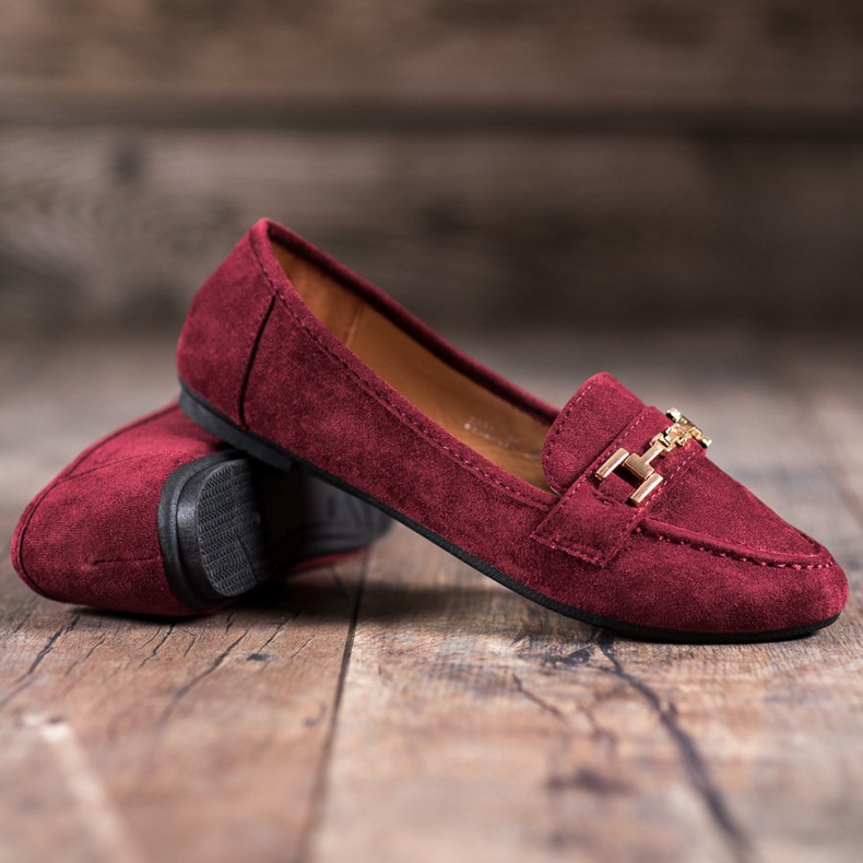 Abloom Suede Lords Ornamentilla punainen 1