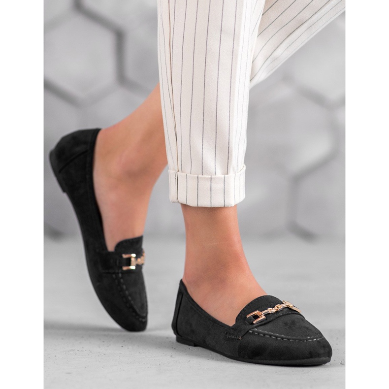 Abloom Suede Lords Ornamentilla musta 2