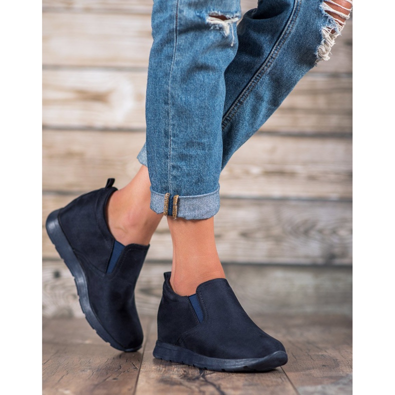 Sport Naisten Slip-On kengät sininen 2