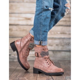 Super Me Nauhakengät, joissa koriste vaaleanpunainen 2