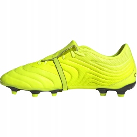Adidas Copa Gloro 19.2 Fg M F35491 jalkapallokengät vaaleanpunainen keltainen 1