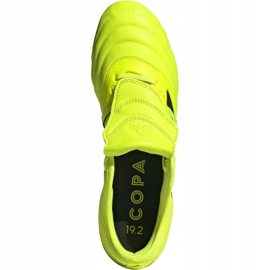 Adidas Copa Gloro 19.2 Fg M F35491 jalkapallokengät vaaleanpunainen keltainen 2