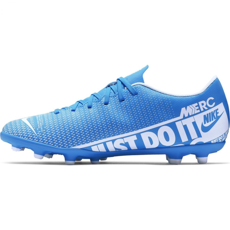 Nike Mercurial Vapor 13 Club FG / MG M AT7968-414 jalkapallokengät sininen sininen 2