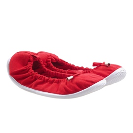 Klassiset ballerinat VB1 Red punainen 1