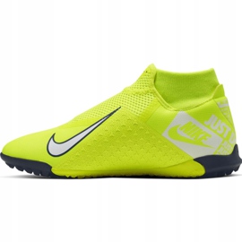 Nike Phantom Vsn Academy Df Tf M AO3269-717 jalkapallokengät keltainen keltainen 2