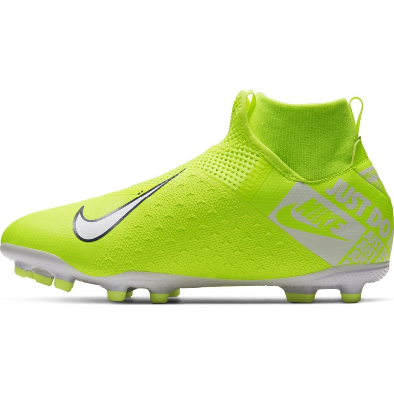 Nike Phantom Vsn Academy Df FG / MG Jr AO3287-717 jalkapallokengät keltainen keltainen 2