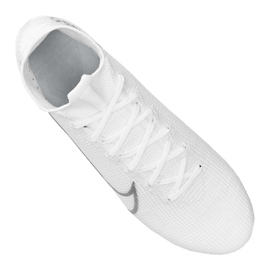 Nike Superfly 7 Elite Fg M AQ4174-100 jalkapallokengät valkoinen valkoinen 3