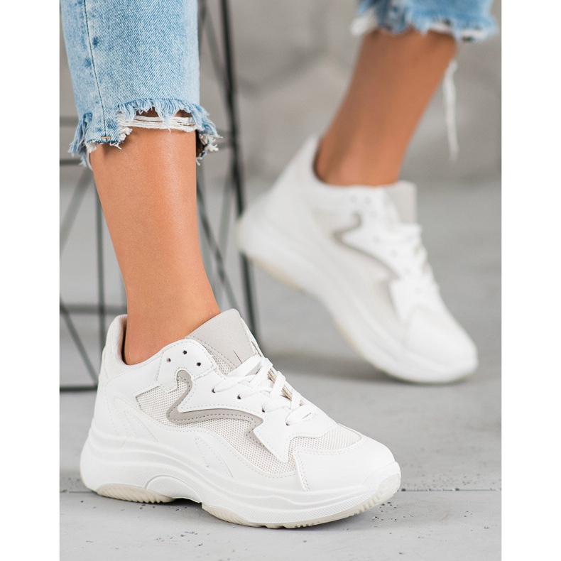 SHELOVET Urheilukengät valkoinen 1