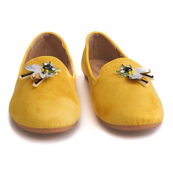 Mokkabalerinat hiusrajalla 9988 Keltainen 1