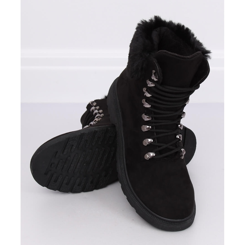 Mustat naisten kengät Y260-9 Musta 1