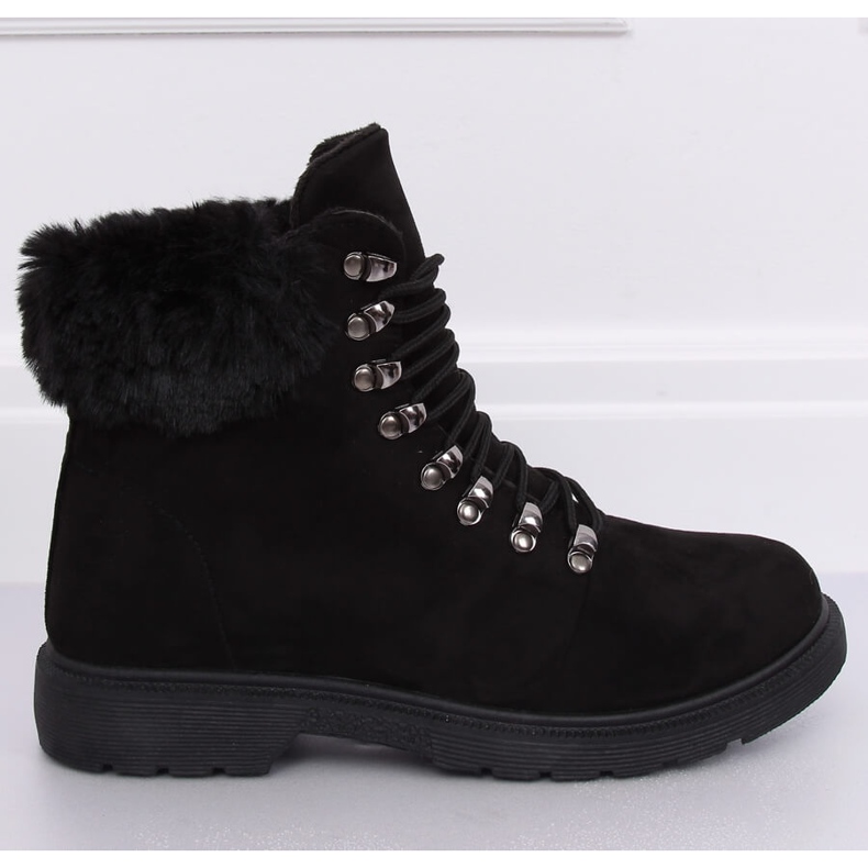 Mustat naisten kengät Y260-9 Musta 2