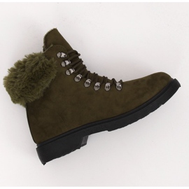 Vihreät naisten vaelluskengät Y260-9 Vihreä 1