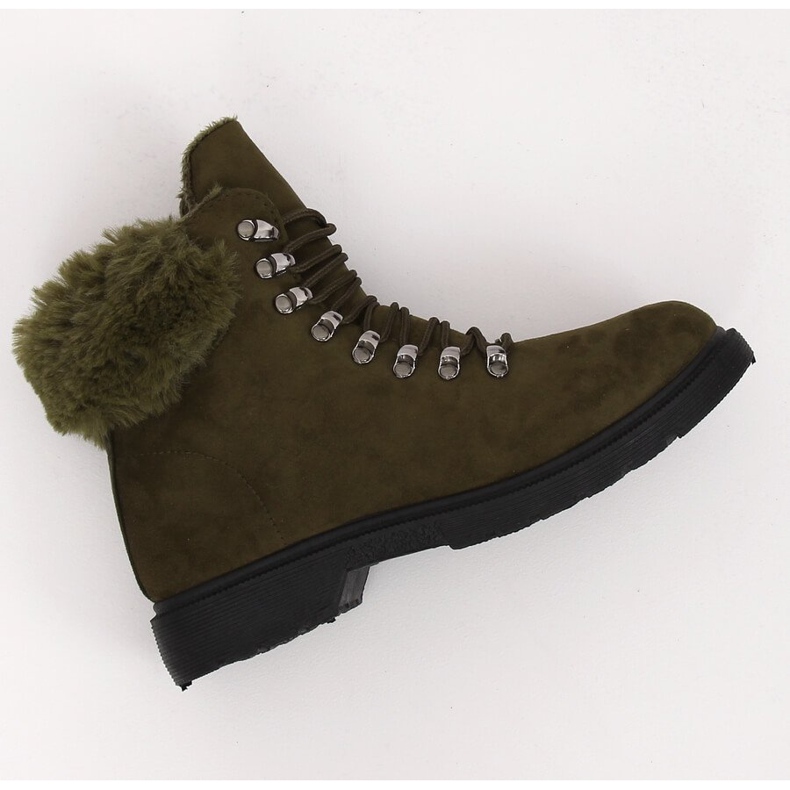 Vihreät naisten vaelluskengät Y260-9 Vihreä 1