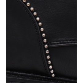 Naisten mustat nauhakengät C137 Musta 1