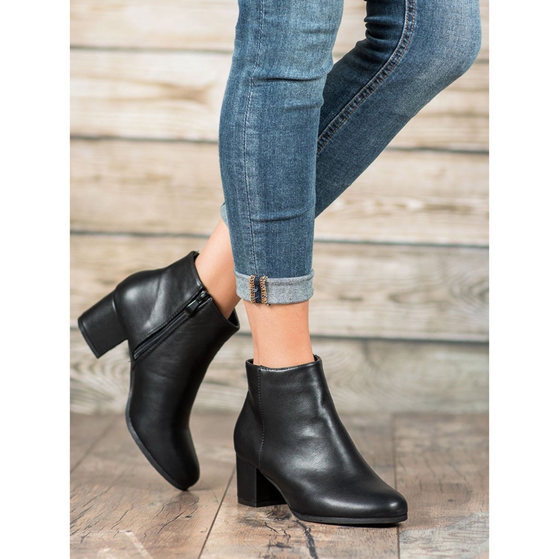 SHELOVET Klassiset Eco-nahkakengät musta 2