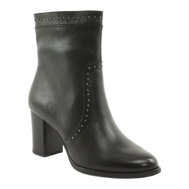 Caprice High Boots strassit, musta 1