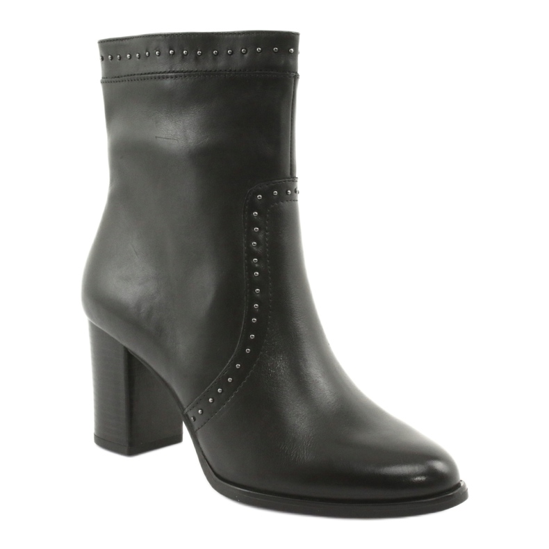 Caprice High Boots strassit, musta 1