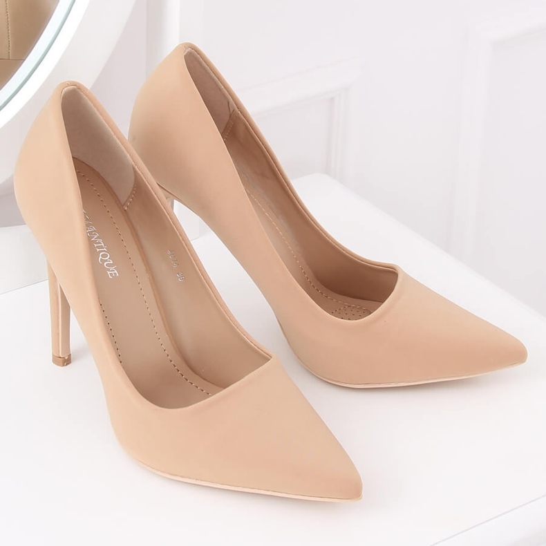 Avokkaat beige 4014 Nude heel 1