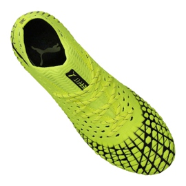 Puma Future 4.1 Netfit Fg / Ag M 105579-03 jalkapallokengät keltainen keltainen 2