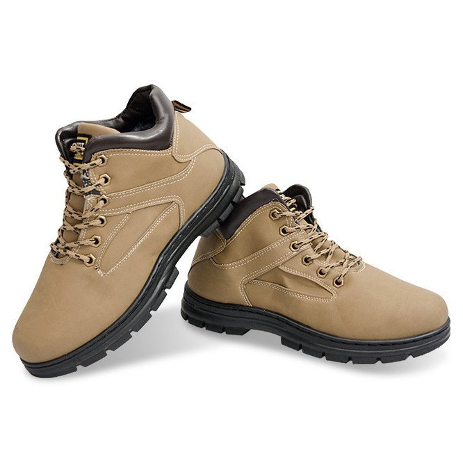 Lämmin saappaat A-8 Ruskea turkis 2