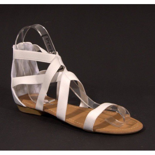 Roomalaiset sandaalit 5055 Valkoinen 2