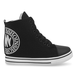 Muodikkaat lenkkarit LT1608 musta 1