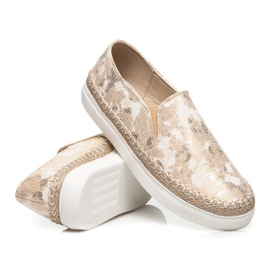 Vices Slip Ony kuten Espadrilles keltainen 1