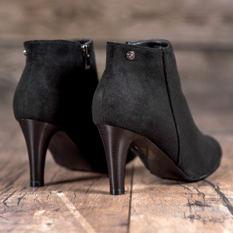 Filippo Seksikkäät mustat saappaat 1